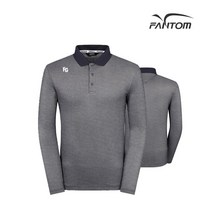 팬텀 골프 fantom남성 로고 포인트 카라 티셔츠 F212A1TO904_NA, 100, NA