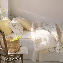 모로코 로맨틱 광목 차렵 이불패드세트(Q)