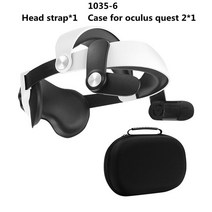 오큘러스퀘스트2 헤드스트랩 VR게임Oculus Quest 2 용 헤드 스트랩 VR M2 F2 조정 가능한 헤드셋 VR 유리 O, 1035-6, 05 1035-6