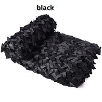 야외 블랙 블루 그린 사막 베이지 육군 위장 자동차 텐트 그물 캠핑 하이킹 사냥 천막, BLACK+3mx10m