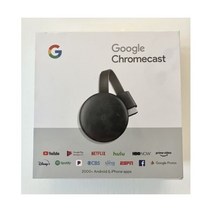 구글 크롬캐스트 3rd Gen 디지털 HDMI Media Streaming BRAND NEW GA00439-US