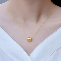 여자 순금 목걸이 1돈 3돈 5돈 명품 남자 순금 한돈 14k 18k 금목걸이 펜던트 추성훈 이지아 100일 생일 선물 장윤정 손담비 김고은 화사 컬러 컬러 쇄골 새로운 데이