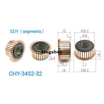 10x25.2x15mm 32p 구리 바 교류발전기 모터 정류자, 02 10 pcs