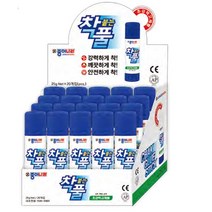종이나라 착풀 1갑 착붙는풀 고체풀, 25g