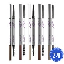1+1 미샤 울트라 파워프루프 브로우 슬림 펜슬, 라이트브라운