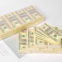 순수한 나무 휴대용 돈 냅킨 손수건 파티 식기 재미 있은 달러 패턴 티슈 페이퍼 10 장 팩