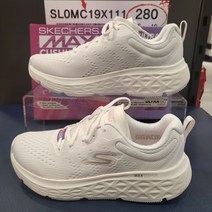 스케쳐스 발편한 족저근막염 신발 여성 워킹 런닝 #맥스쿠셔닝 푹신한 쿠션 #올화이트