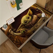 게이밍 의자디즈니 스타 워즈 마스터 베이비 요다 90x40cm 큰 두꺼운 마우스 패드 키보드 노트북 테이블 매, 03 A3_02 LockEdge700x300x3mm