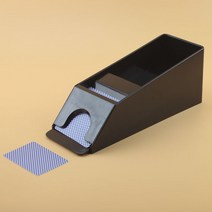 수동 셔플 기계 카드 셔플머신 포커 보드게임 간편 스마트 트럼프카드, 블랙 4쌍
