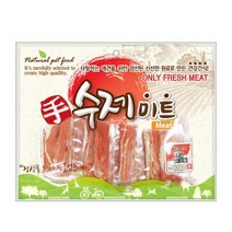 수제 미트 오리 스테이크 애견 건강간식, 300g, 15개