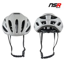 NSR 듀로 헬멧 KC인증 초경량 자전거 헬멧 당일발송, 블랙/레드