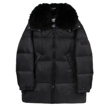 이브살로몬 아미 램퍼 카라 다운 패딩 FV05980M07W C99 NOIR [YVC014bk]
