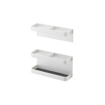 우성샵 자석 우산꽂이 부착식 우산걸이, 1개, 자석 우산꽂이(상+하) - 블랙