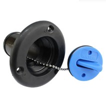 캠핑카 카라반 트레일러 블랙 워터 인렛 요트 물 탱크 플라스틱 물 RV 캐러밴, 1.Black, 1개