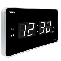CMOS 조아몰 디지털벽시계 전자시계 led 시계 벽시계 전기 무소음시계, 162A6W