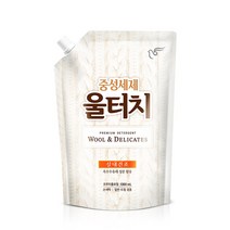피죤 중성세제 울터치 프리미엄 1300ml, 5개