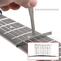 기타수리도구세트 반경 게이지 아래 9pcs 스틸 핫 빌더 luthier 도구베이스 베이스 측정 세트, 없음