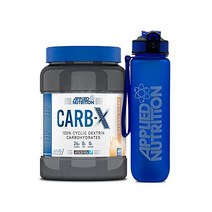 응용영양다발 카바 X 1.2kg + 물병 1000ml 사이클릭 덱스트린 탄수화물 파우더 빠른 에너지원, 오렌지 버스트