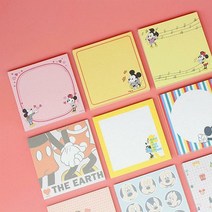 [싼딜]디즈니 랩핑지 떡메모지 인스 모음, 14.푸우 떡메모지_푸우 페인트