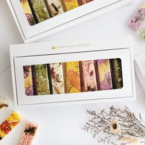 효주네키친 오색쌀강정 한과 선물세트 1호 명절 돌 결혼회사 승진 단체 답례품전문 14개입, 리본