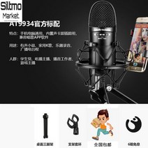 asmr마이크 USB 휴대용 고감도 편리한 유튜브용 고급 방송장비, 표준, A타입 블랙 1세트