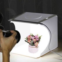 led조명 미니 스튜디오 포토박스 셀프 제품 촬영 20cm 조명 박스 수직 용테이블 판 보드판 스튜디오, 1개