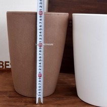 869황진 럭셔리 화분 커피숍 분갈이화분 거실용 실내 긴화분 이탈리아 23x30cm, 화이트 물구멍o 변심x