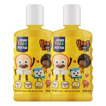 애경 2080 어린이 키즈 가글 바나나향(250ml), 2개, 250ml