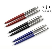 [우림문구]파카 조터 볼펜·샤프 세트, 빨강