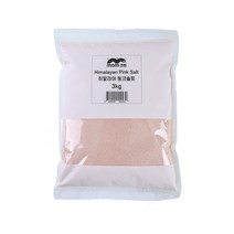맘크린 히말라야 핑크솔트 가는소금 3kg, 가는소금3kg