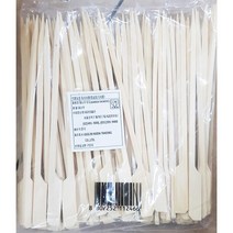 손잡이꼬지(대 15cm 100개) 가정용 캠핑 피크닉 일회용그릇 배달전문 도시락