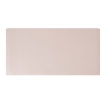 초대형 마우스 패드 테이블 매트 사무실 가죽 책상, 베이지 그레이_800x400mm