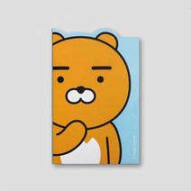 카카오프렌즈 4단 점착 메모지, 라이언, 2개입