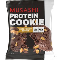 무사시 프로틴 쿠키 초코 피넛버터 58g, 1개