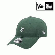 뉴에라 MLB 워시드 미니 로고 뉴욕 양키스 언스트럭쳐 볼캡 그린 13086344