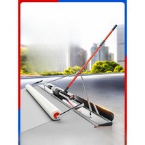 타설 미장 밀대 스크리드 콘크리트 레벨링 시멘트, 화이트 스테인리스 스틸 1미터 설명서