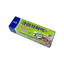 크린 이중 지퍼백 중 22cm X 25cm 20매 위생백 -O, 크린 이중 지퍼백 (중) 22cm X 25cm 20매