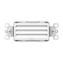Legrand 래디언트 조절 가능한 LED 야간 조명 콘센트 침실 및 복도용 수평 스텝 전기 풀 화이트 NTLHORZWCC6, Resistant, Horizontal Step Light