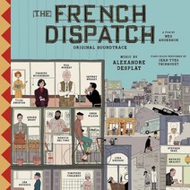 [CD] 웨스 앤더슨 '프렌치 디스패치' 영화음악 (The French Dispatch OST by Alexandre Desplat)