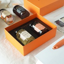 봄꽃허니 천연 꿀 선물세트 답례품 2종 + 쇼핑백, 아카시아꿀+메리골드꽃차