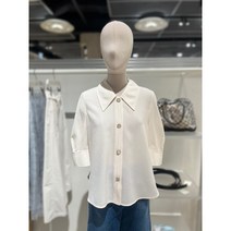[ZOOC] (Z223MSC102) 루즈핏 빅카라 벌룬소매 블라우스 3color