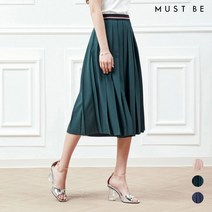 [머스트비] 여성 플리츠 주름장식 와이드 팬츠