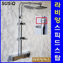 SPEED STOP 스피드스탑 해바라기 샤워기 선반형 스텐 퀸(Q), 1개