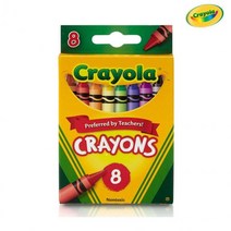 크레욜라 크레용 8입 어린이집 답례품 생일선물 5개부터, 크레욜라 크레용 8색 10개