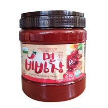칠갑농산 면 비빔장 2kg 대용량 만능비빔장 X 6개 BOX