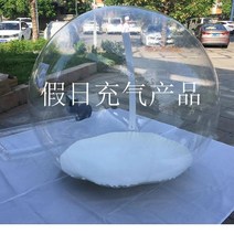 돔하우스 썬룸 투명텐트 캠핑 숙박 시설 투명한 호텔 하우스 야외 버블 인터넷 pvc, 2m 버블 하우스