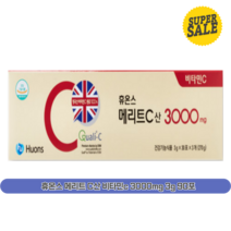 휴온스 메리트 C산 비타민c 3000mg 3g 90포 x 12박스, 단품, 단품
