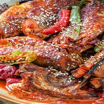 명태명가 명태조림 매콤코다리 시래기와 함께 먹는 술안주 캠핑음식 홈파티메뉴 밥반찬, 매콤코다리찜(3마리)