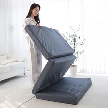 수면도감 3단 접이식 매트리스 침대 바닥 수면 토퍼 매트리스 11CM