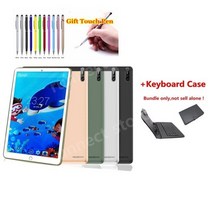 더블 11 판매 3G 전화 태블릿 PC 선물 10.1 안드로이드 7.0 MTK6735 P30-A 2GBRAM 16GB ROM 1280x800 IPS 쿼드 코어 WIFI, 블랙, 패키지 D